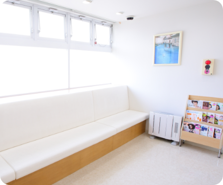 清潔で綺麗な院内